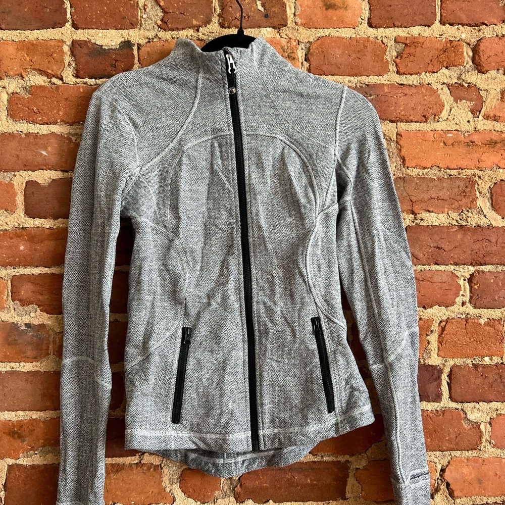 lululemon Heather Gray Define Jacket Nulu